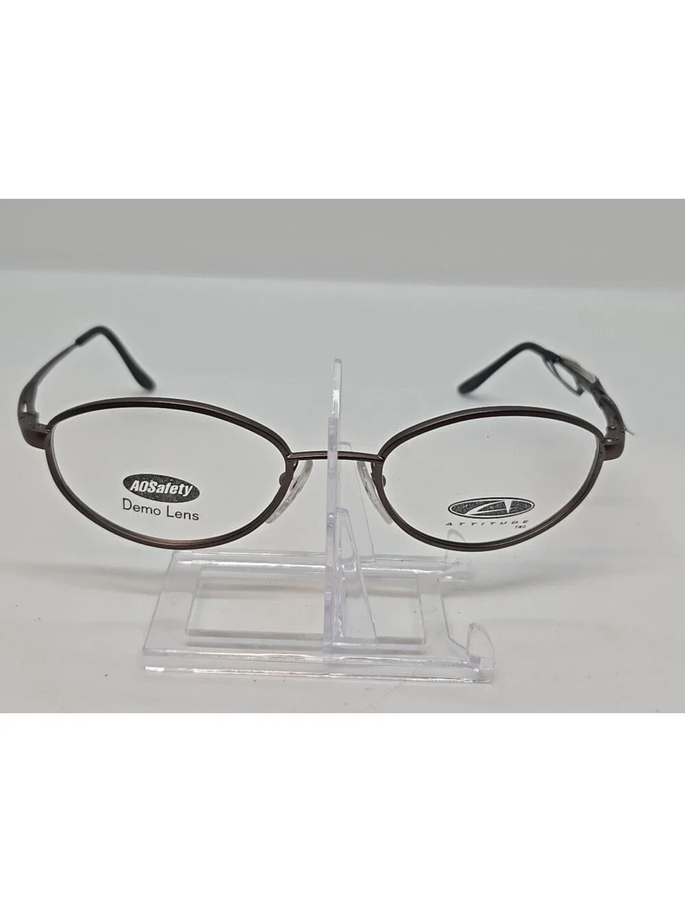 AO Safety Z87-2 Safety Eyeglasses ATTITUDE 2 w/ Spring Hinges - Copper 49/18/140
